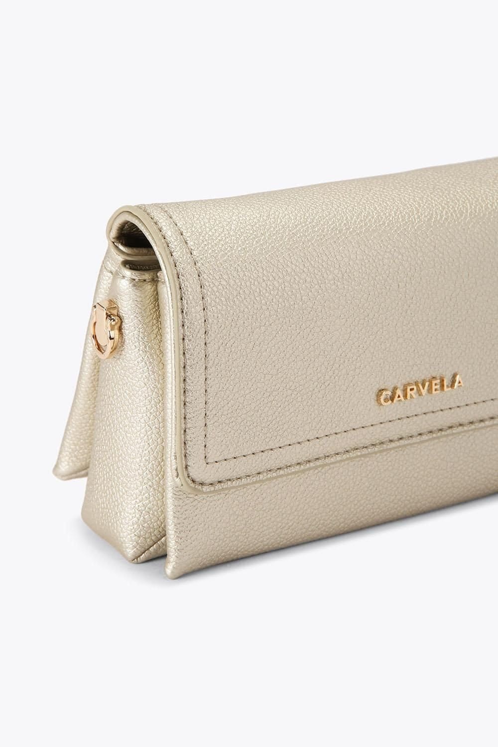Carvela Carvela Women's 'Louisa Mini Xbody' Bag in Gold - 4