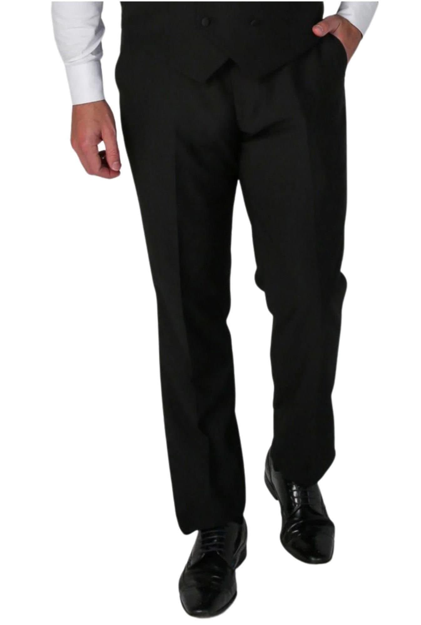Paul Andrew Paul Andrew Men's Ford Tuxedo Trousers in Black