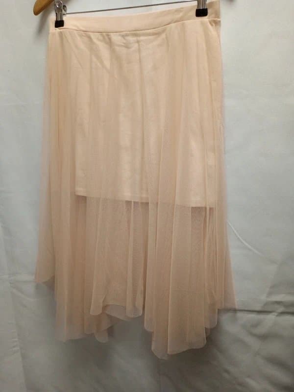 New Look New look tulle skirt peach colour size 12
