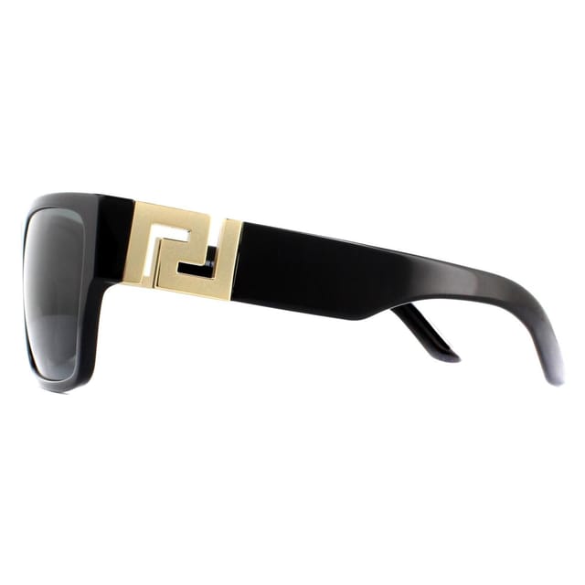 Versace Versace Men's Square Black Grey Sunglasses - 3