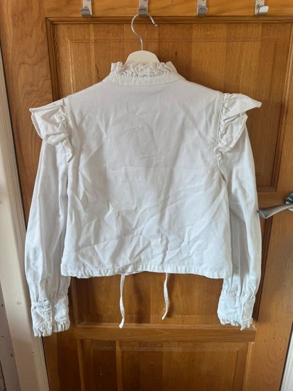 ASOS White ASOS denim blouse