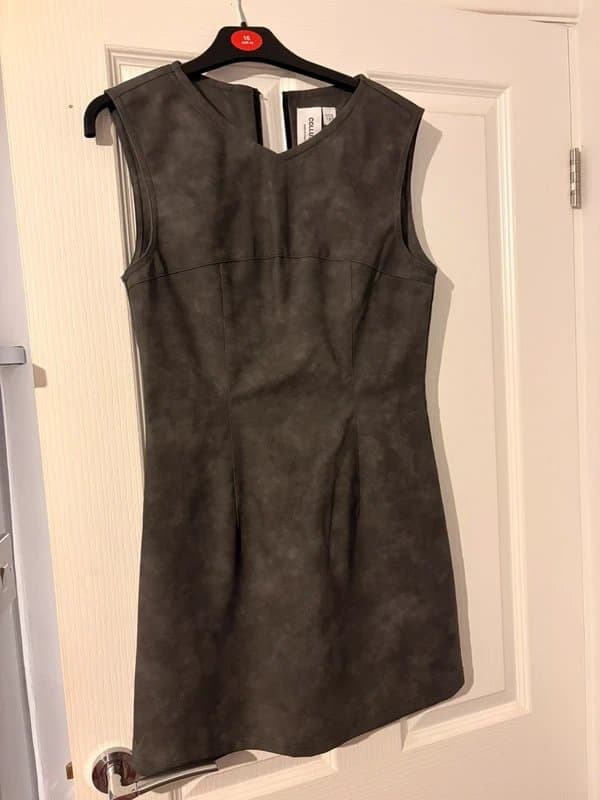 ASOS ASOS faux leather dress