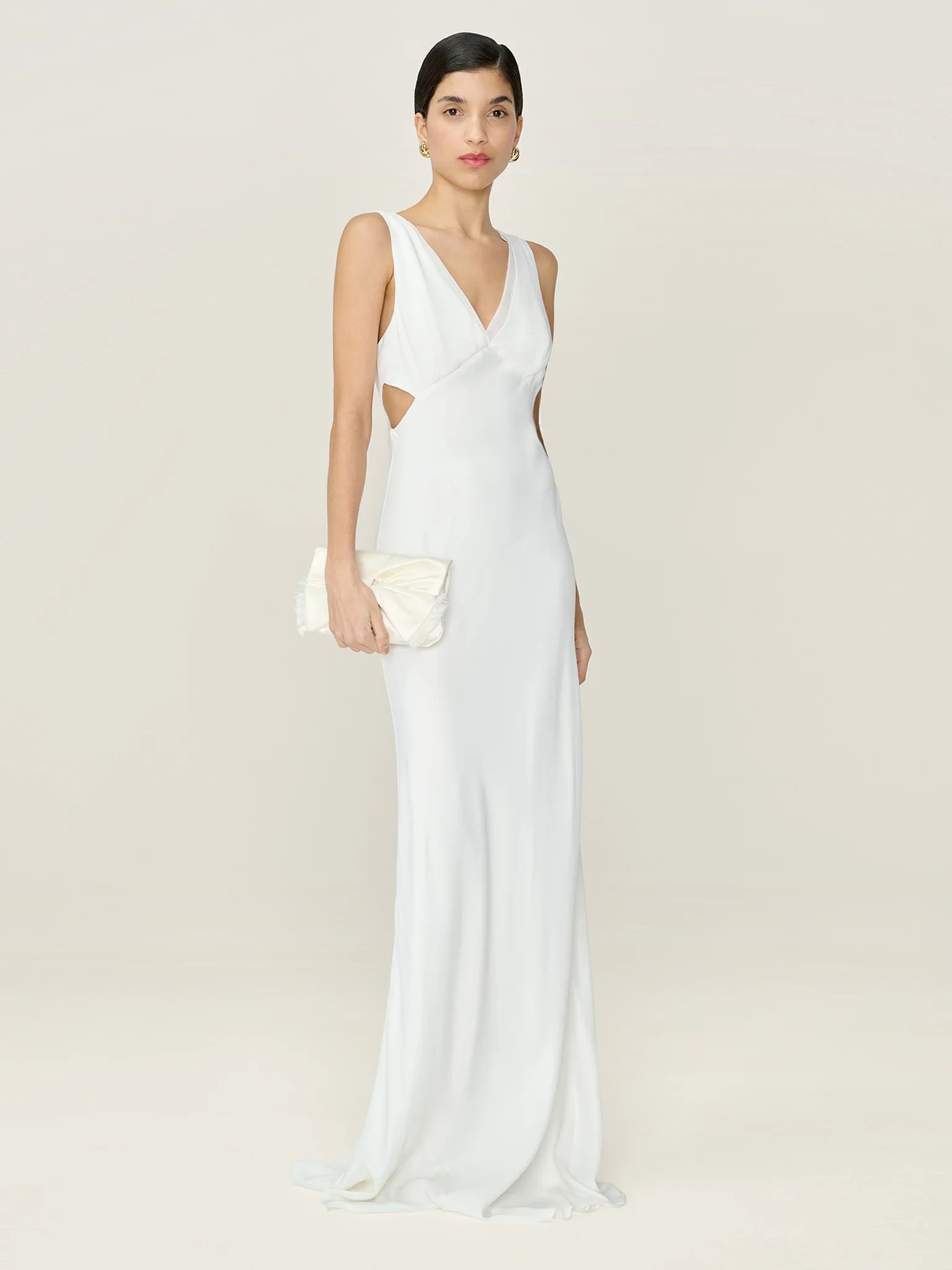 OMNES Celeste Dress in Ivory - 3
