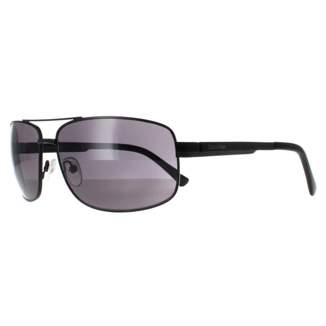 Calvin Klein CALVIN KLEIN Men's Rectangle Semi Matte Black Grey CK22123S - 2