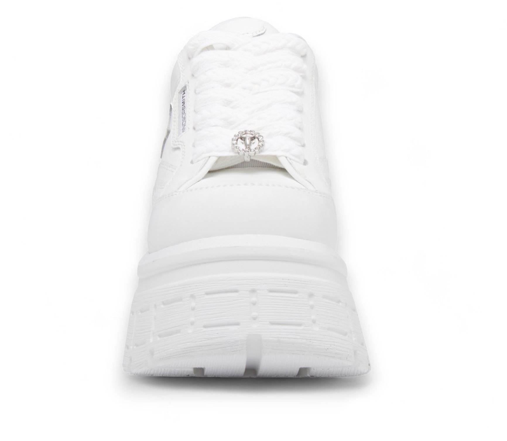 Windsor Smith Windsor Smith Women's Chunky Leather Sneakers - Swerve in White - 4