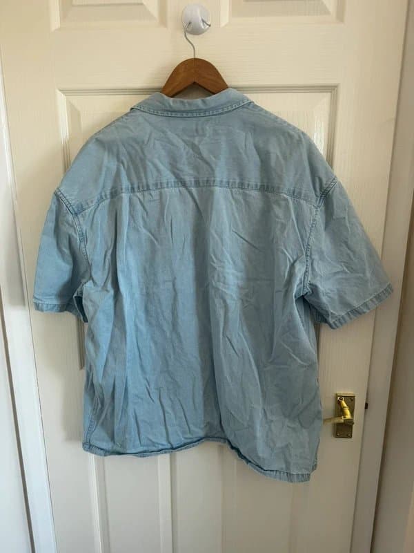 New Look New look men short sleeve denim shirt