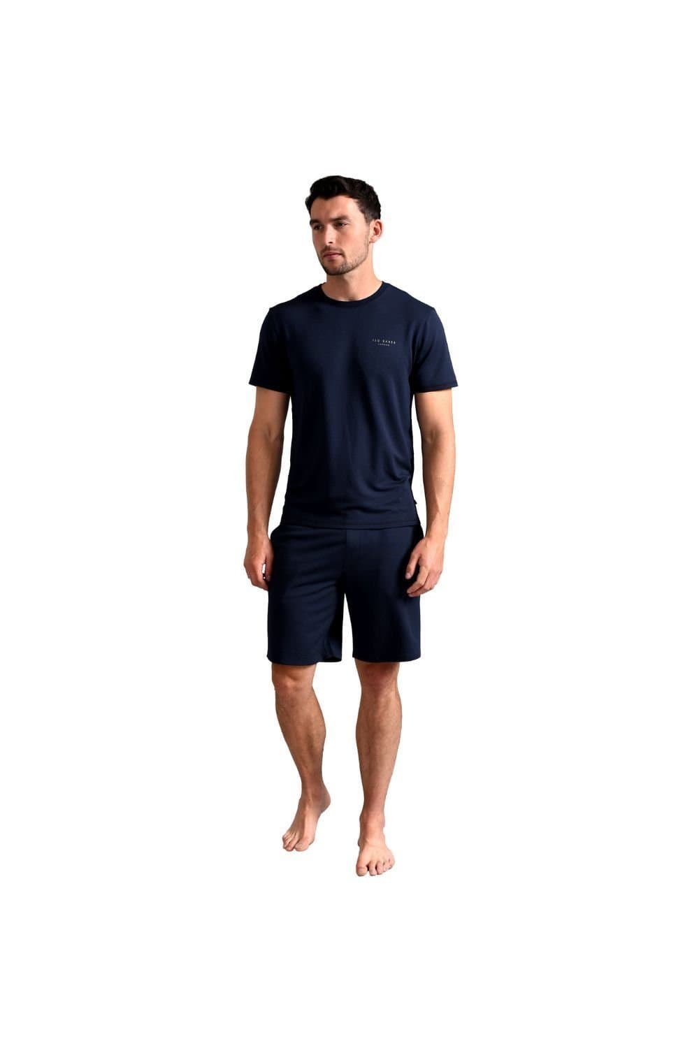 Ted Baker Ted Baker Men's Luxury Pyjama Shorts Loungewear Bottoms in Navy