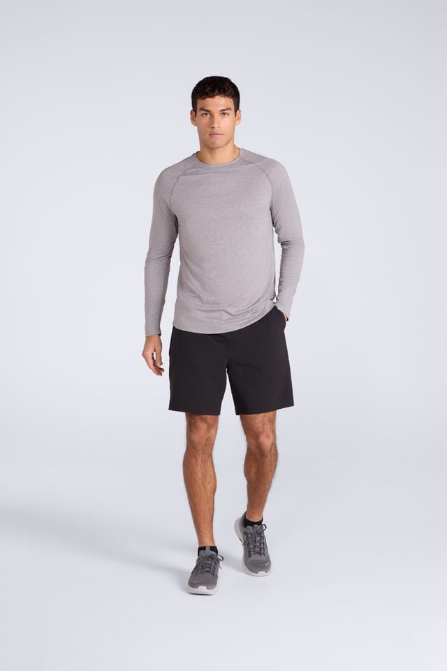 Animal Animal Men's 'Albie' Lightweight Stretchy Quick Dry Elastic Waist Active Shorts in Black - 2