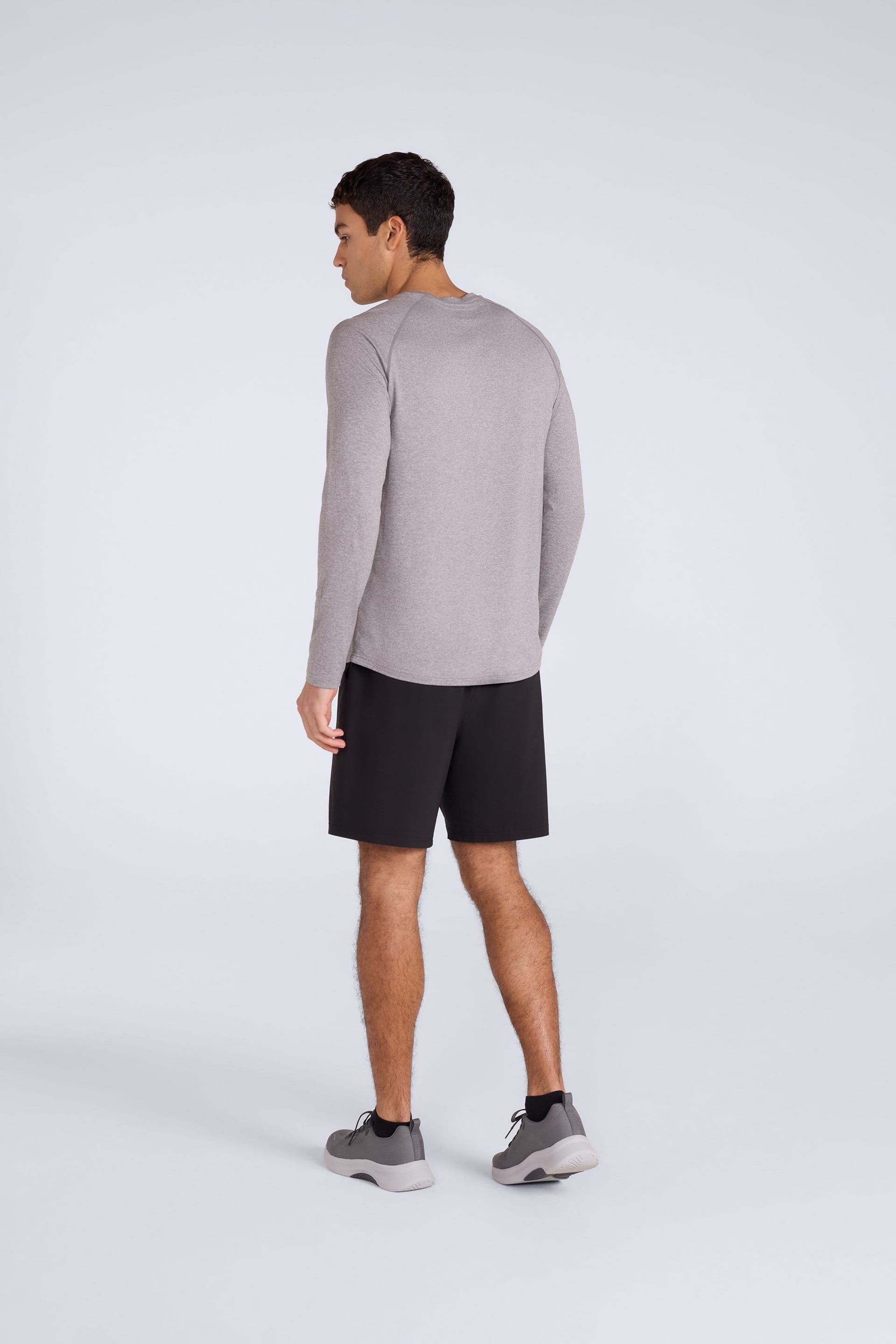 Animal Animal Men's 'Albie' Lightweight Stretchy Quick Dry Elastic Waist Active Shorts in Black - 4