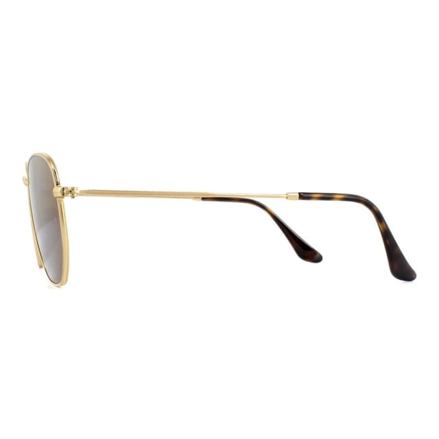 Ray-Ban Ray-Ban Men's Square Gold Brown Polarized Sunglasses - 3