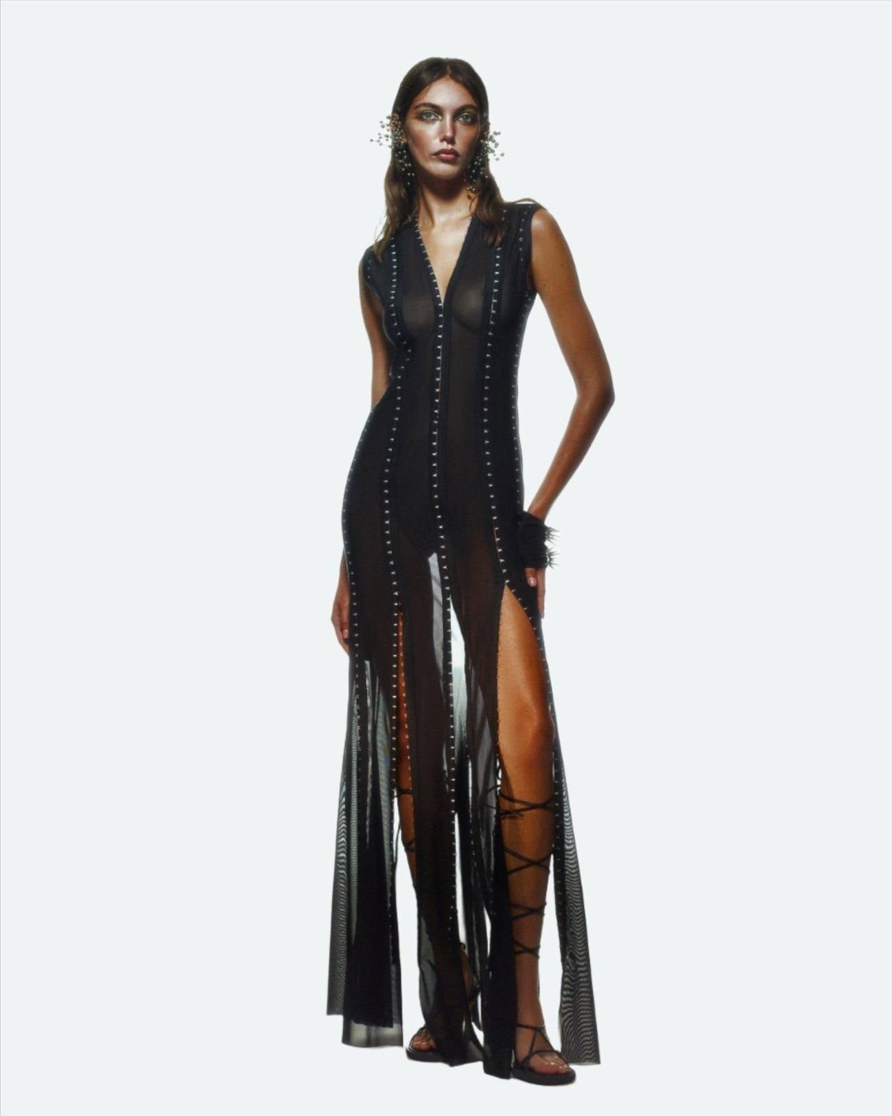 KHELA THE LABEL KHELA THE LABEL Women's Holy Mess Dress in Black - 4