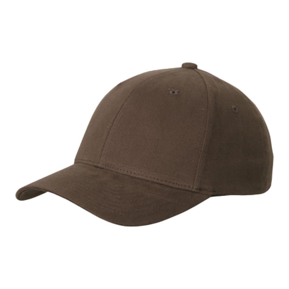 Myrtle Beach Myrtle Beach Men's Original Flexfit 6 Panel Baseball Cap in Dark Brown