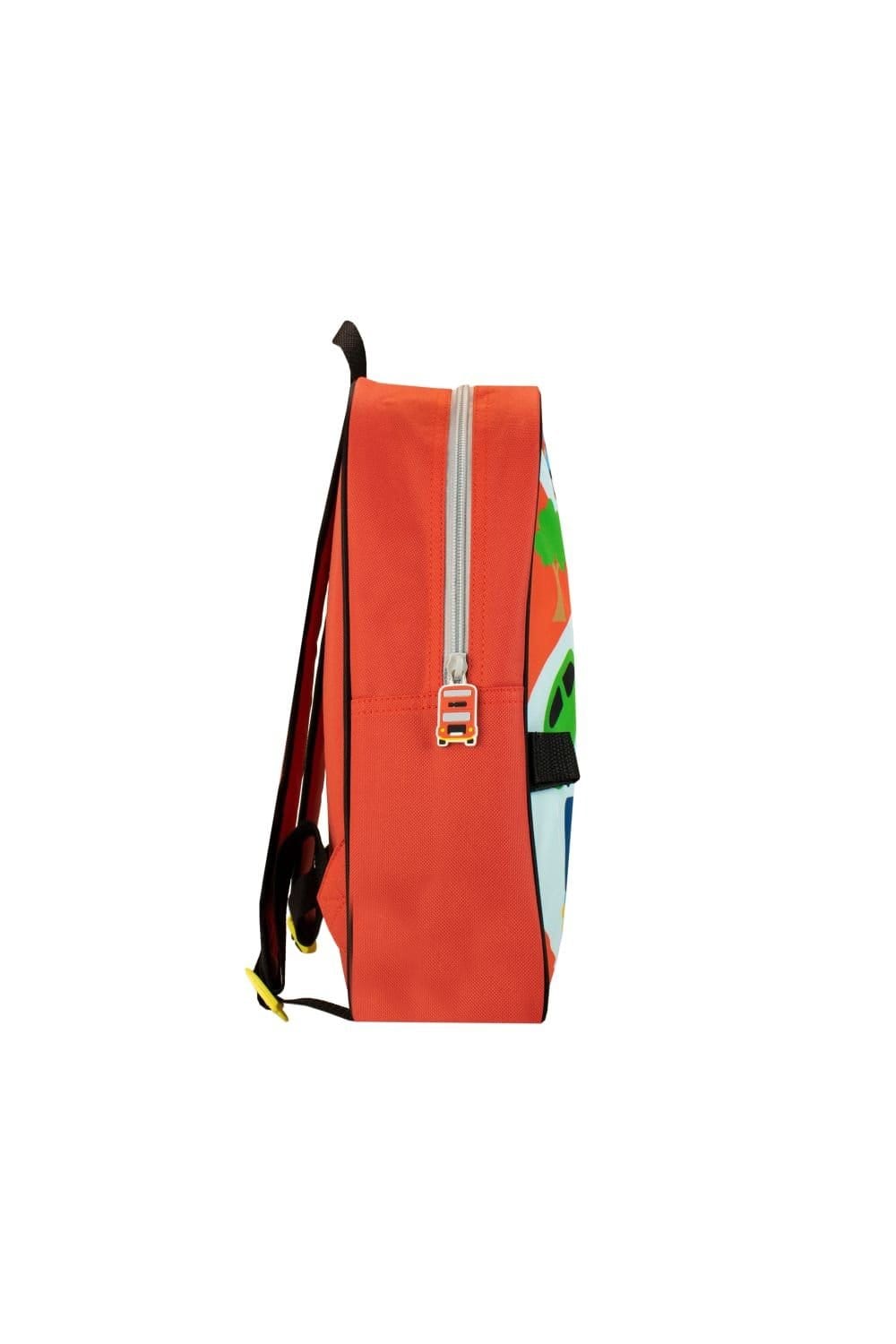 Harry Bear Harry Bear Men's Transport Backpack & Lunchbag Set in Red - 4