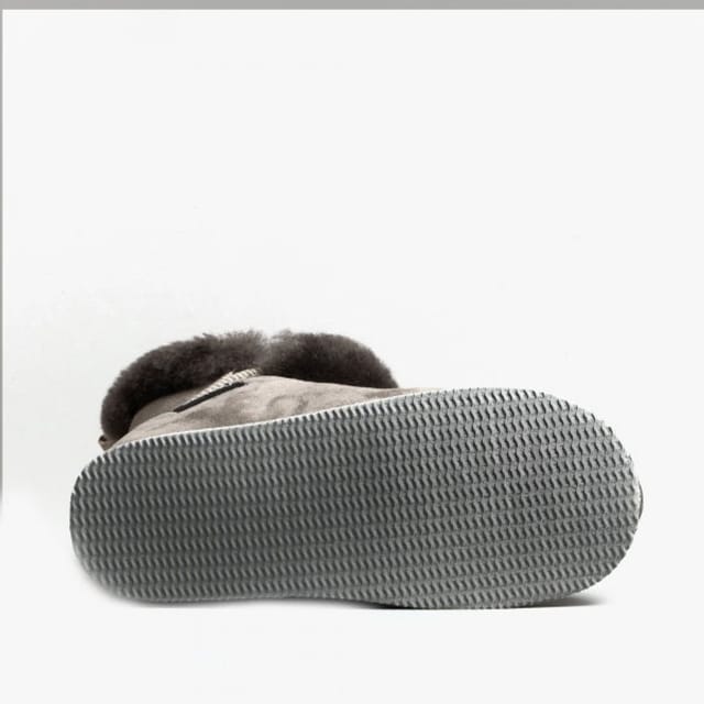 Shepherd Shepherd Women's Bella Pull On Ankle Slipper Boots in Grey - 3