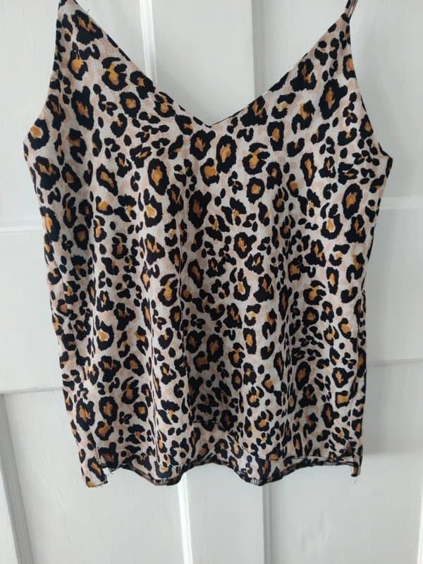 New Look Leopard print vest top