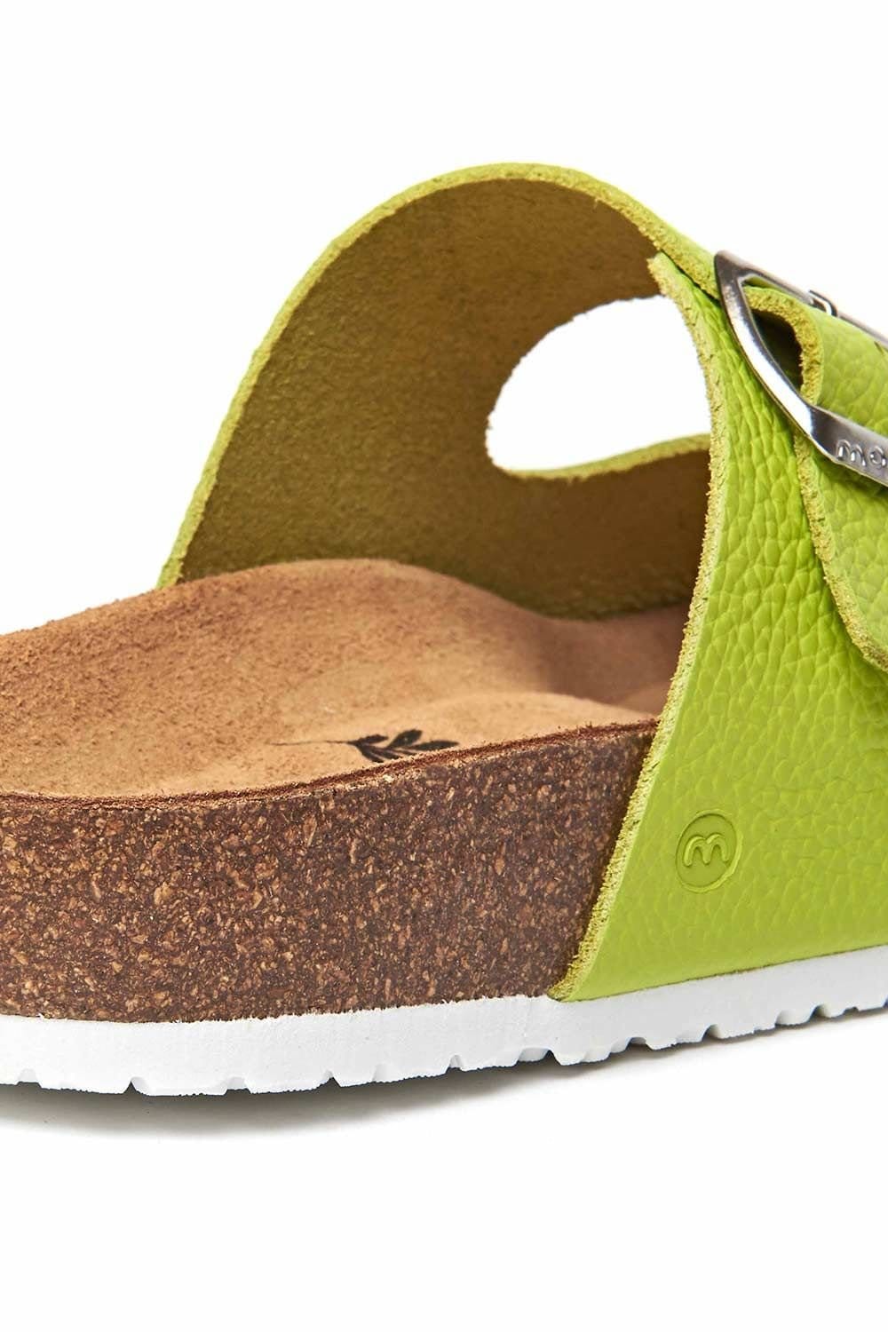 Moshulu Moshulu Women's 'Bavaria Bright' Colourful Cork Footbed Sandals in Light Green - 4