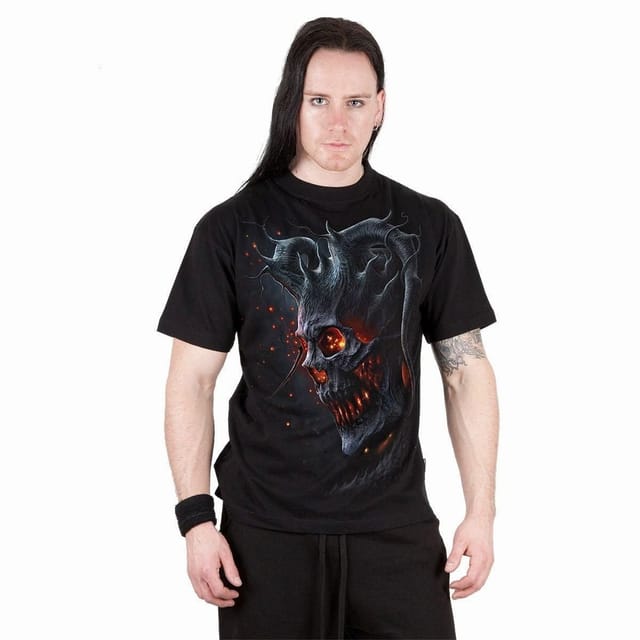 Spiral Spiral Men's DEATH EMBERS - T-Shirt Black - 2