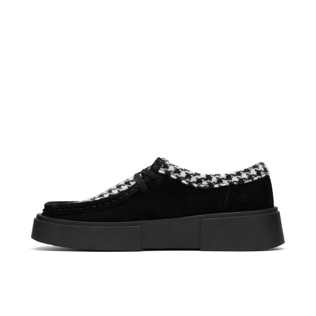 Clarks Clarks Women's Torview W Black Tweed Combination Lace Up - 2