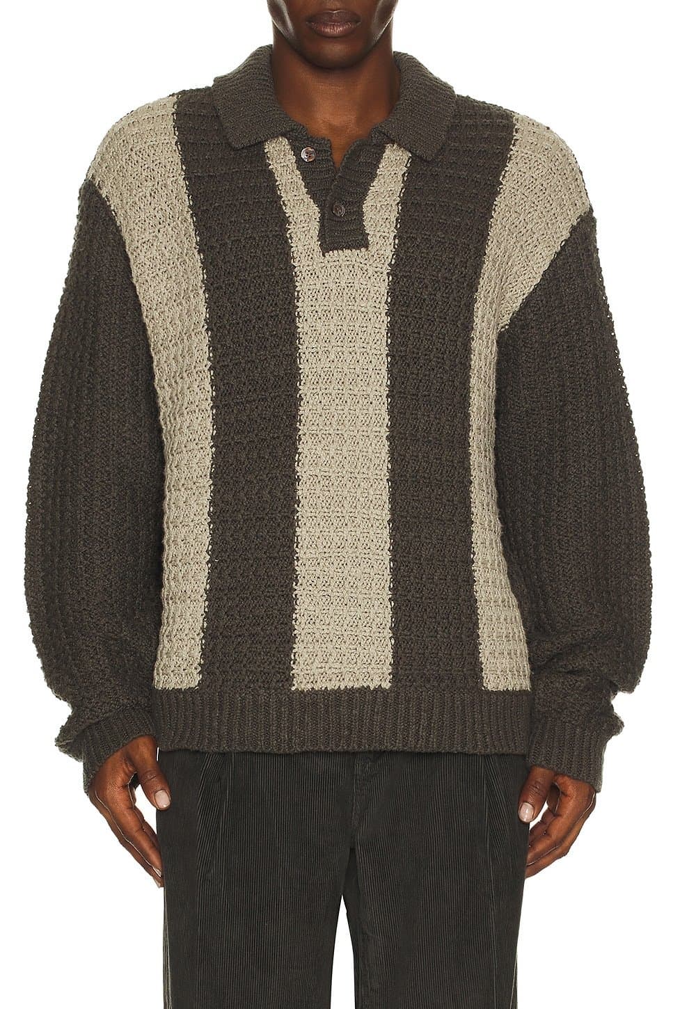 revolve Textured Rugby Polo