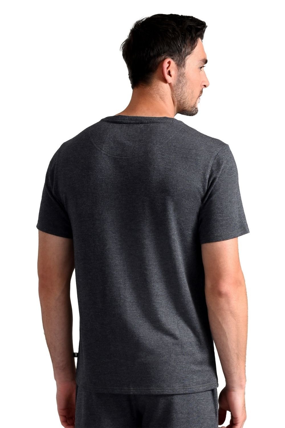 Ted Baker Ted Baker Men's Short Sleeve Luxury Pyjama Top Loungewear T-Shirt in Grey - 2