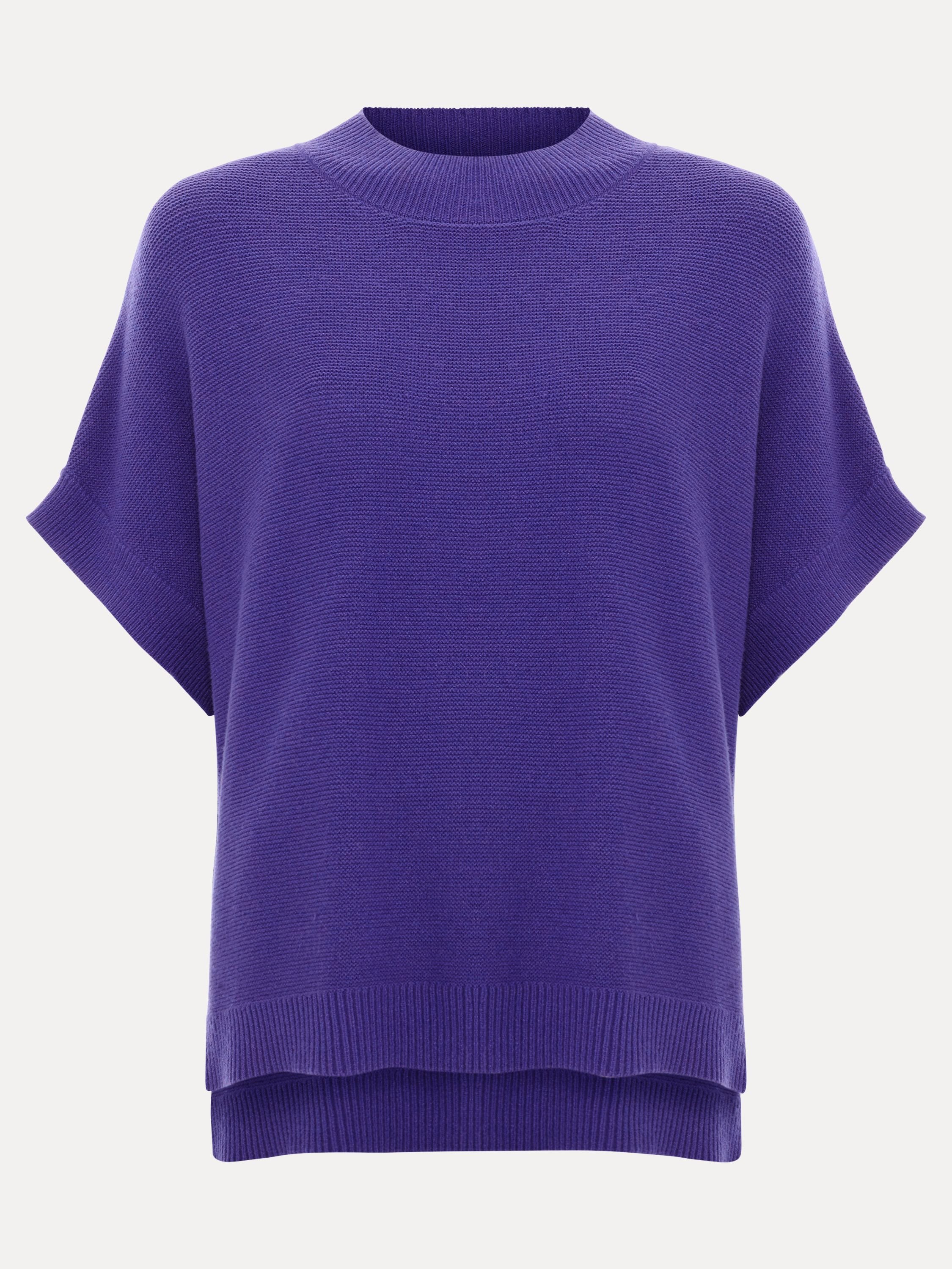 Phase Eight Phase Eight Women's Grace Boxy Knit Top in Grape - 2