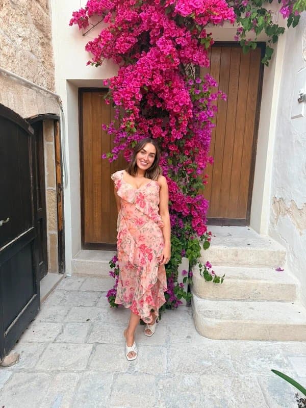 New Look Petite floral dress Size 6
