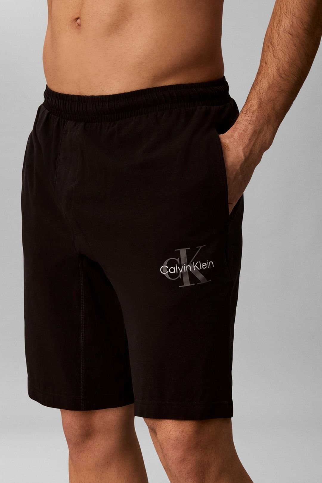 Calvin Klein Calvin Klein Men's Monogram Sleep Short Black