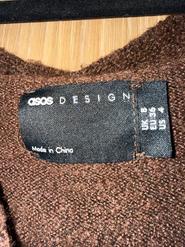 ASOS ASOS cardigan brown size 8 oversized - 1