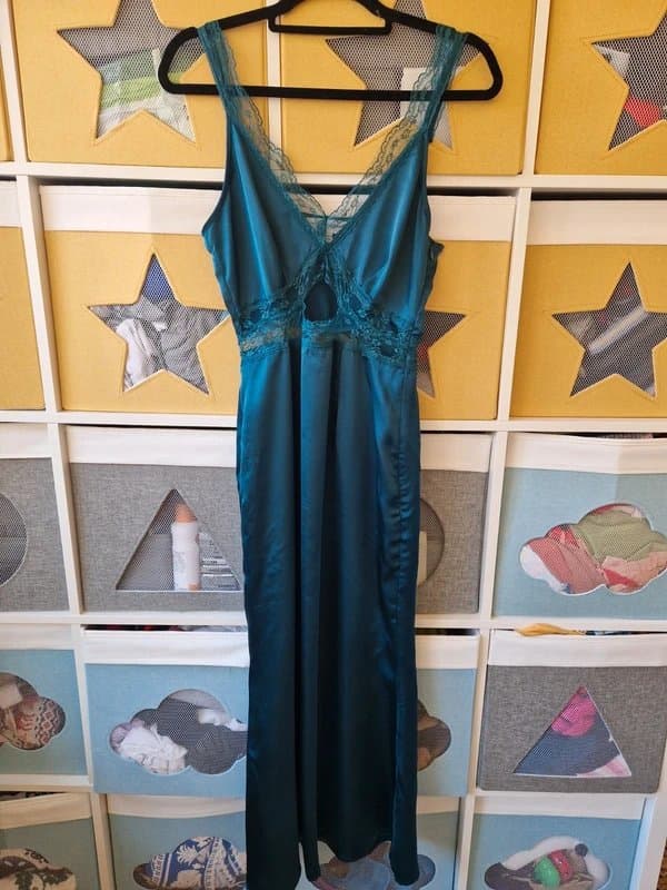 Never Fully Dressed Never fully dressed women's Teal Mimi Dress size 10