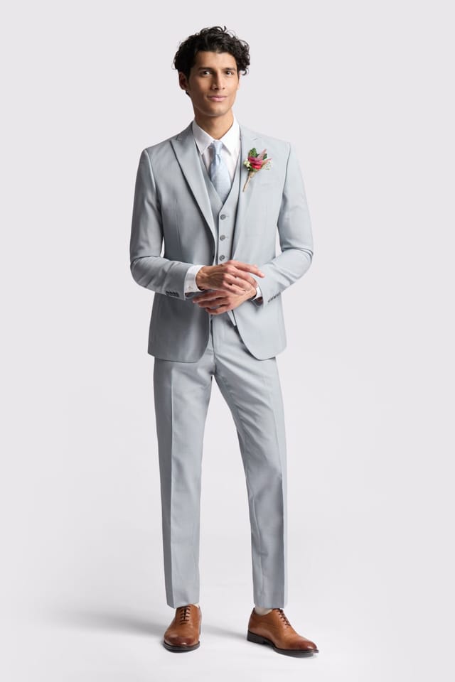 Ted Baker Ted Baker Men's Heath Slim Fit Sharkskin Jacket in Blue - 3