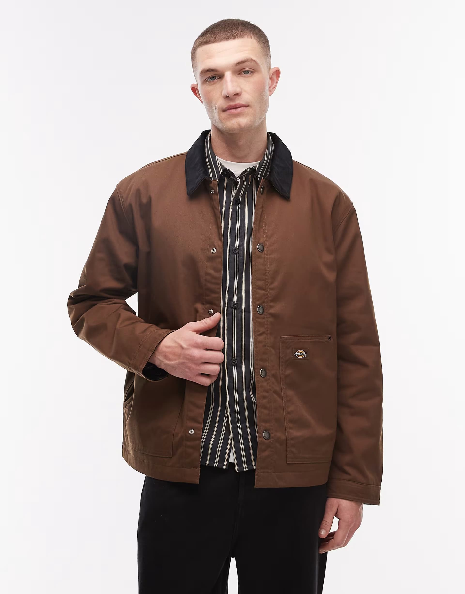 ASOS Dickies Union Barn jacket in light brown