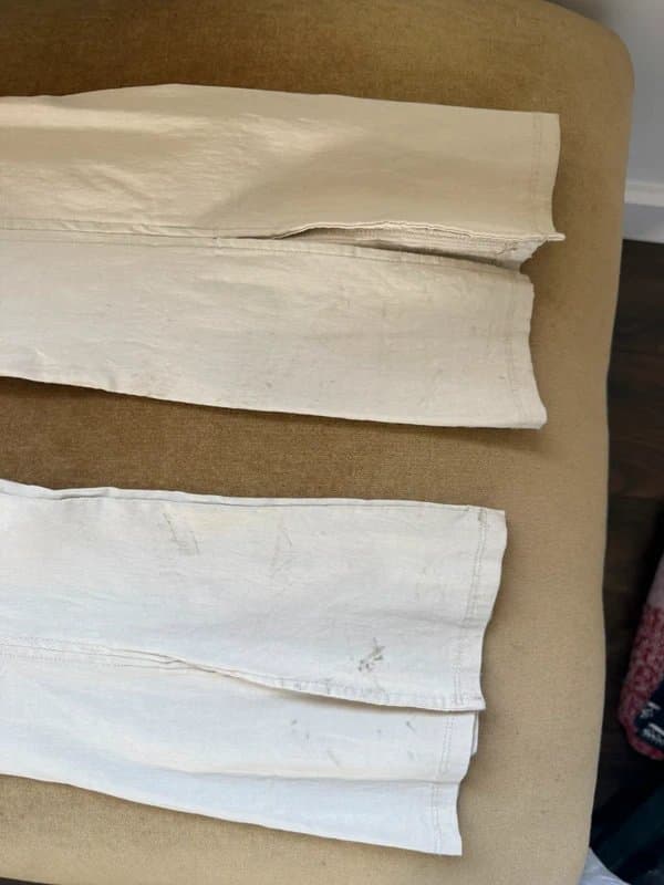 Bershka Beige belted flares