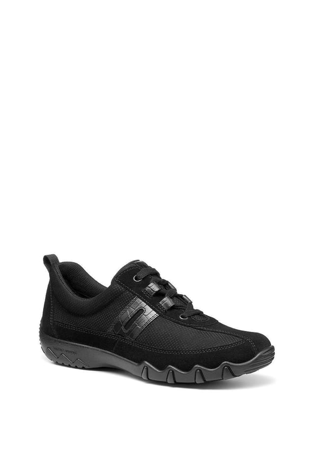 Hotter Hotter Women's Extra Wide 'Leanne II' Active Shoes in Black - 2