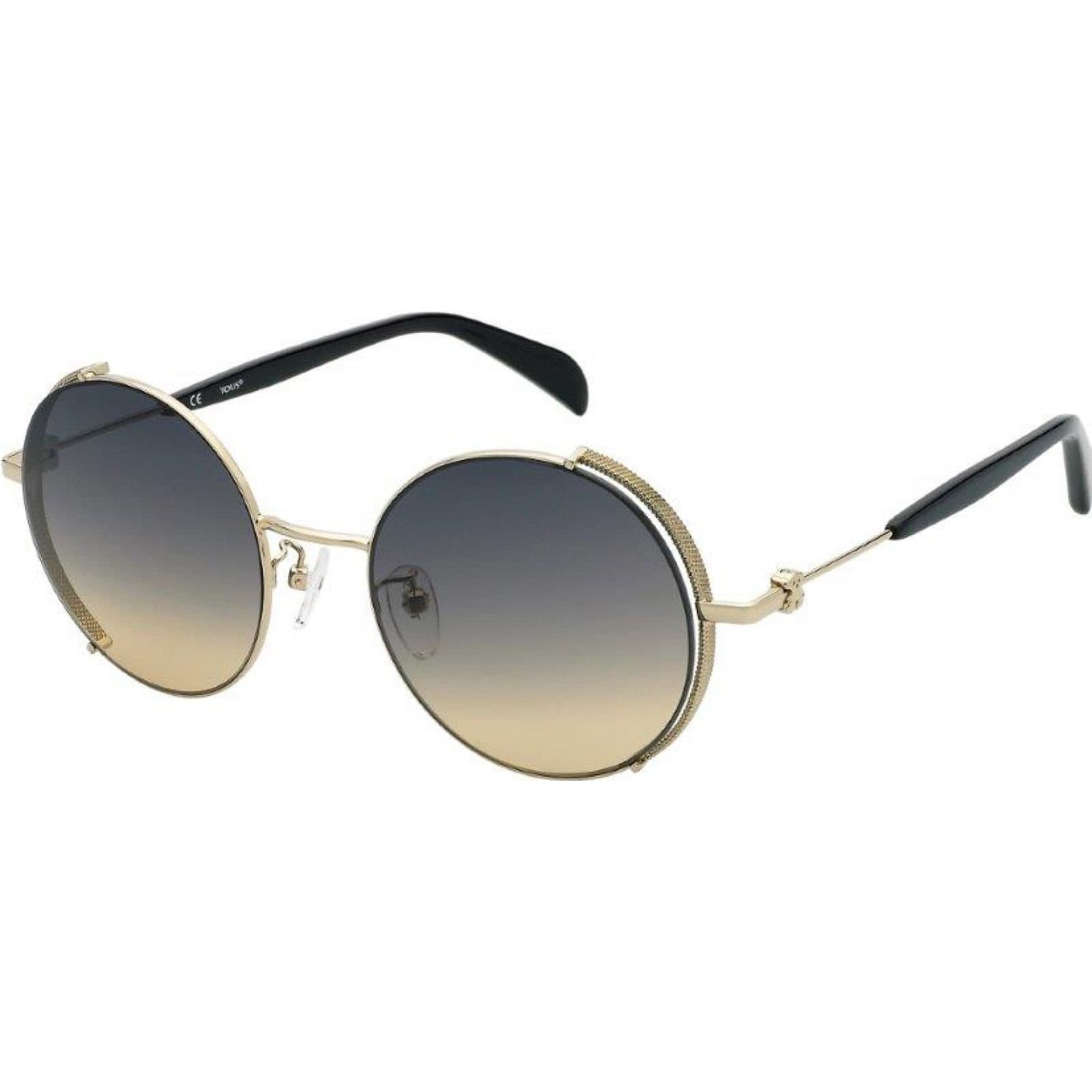 Tous Tous Orange Round Sunglasses for Women