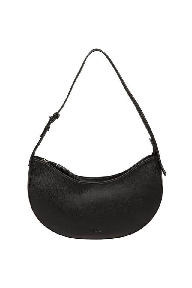 Cultured London Cultured London Women's 'Consuelo' Leather Grab Bag in Black - 2