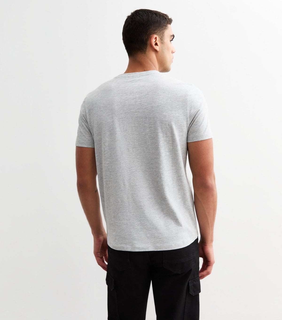 New Look Men's 2 Pack of Multicoloured Cotton T-Shirts New Look - 4