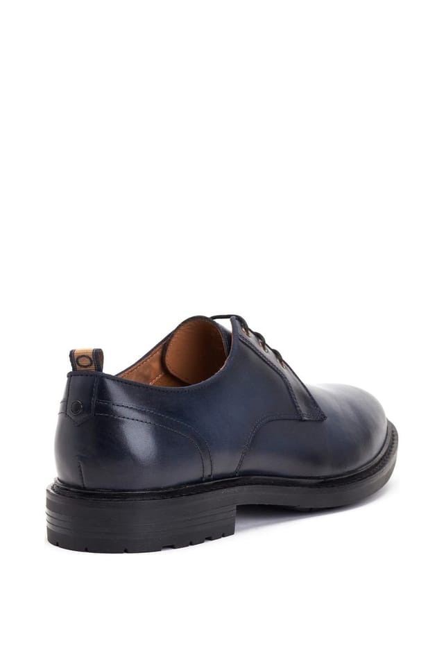 Base London Base London Men's Dime Derby Shoe in Navy - 2
