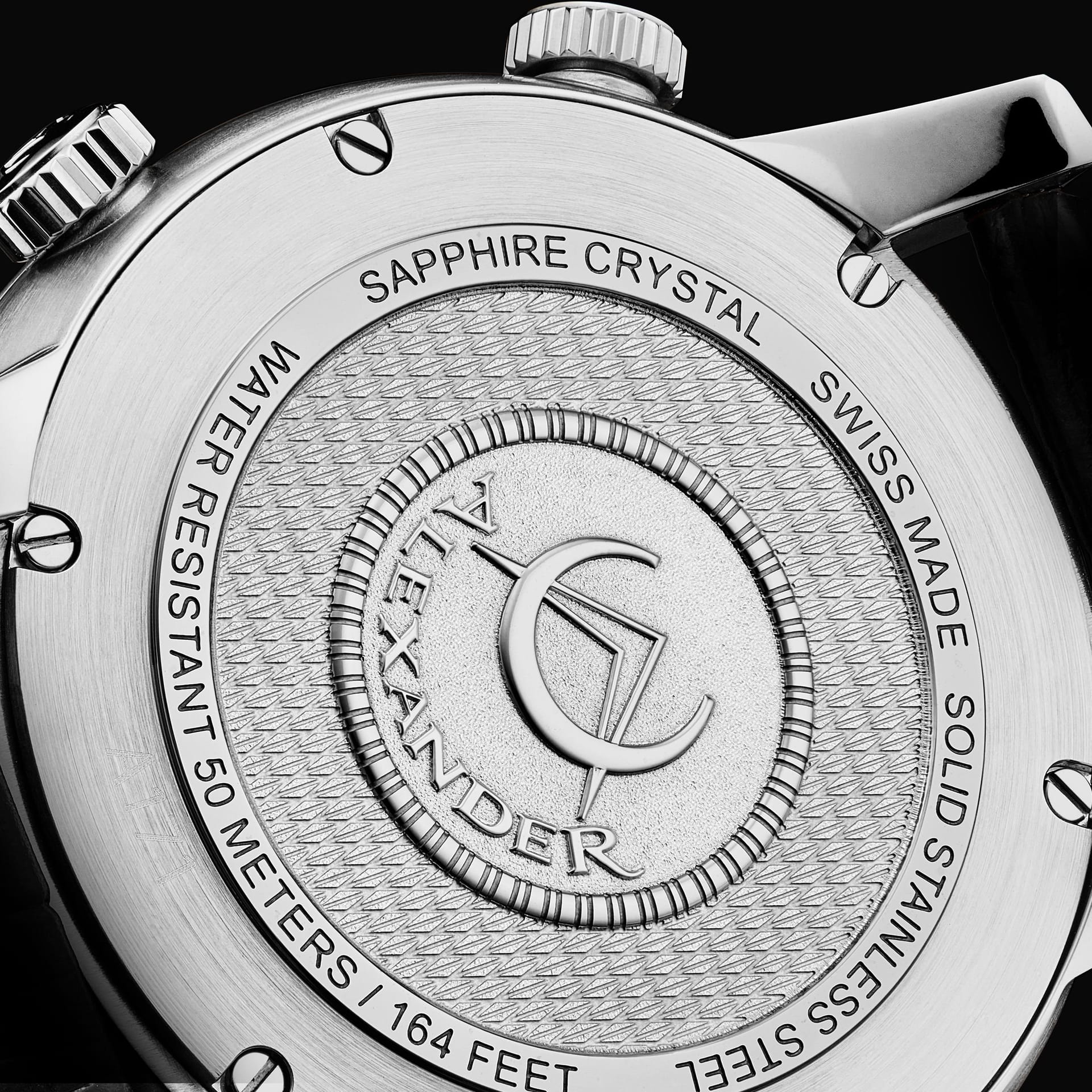 Alexander Alexander Men's A171B Journeyman 2 42mm Luxury World Traveler Watch in Green - 4