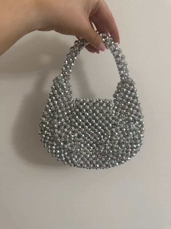ASOS Silver bag