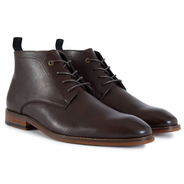 V.GAN V.GAN Men's Espresso Chukka Boots in Brown - 2