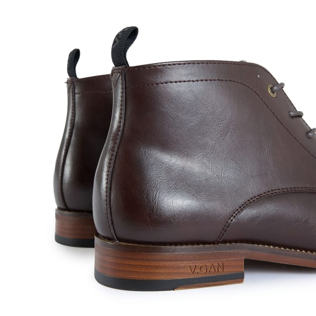V.GAN V.GAN Men's Espresso Chukka Boots in Brown - 3