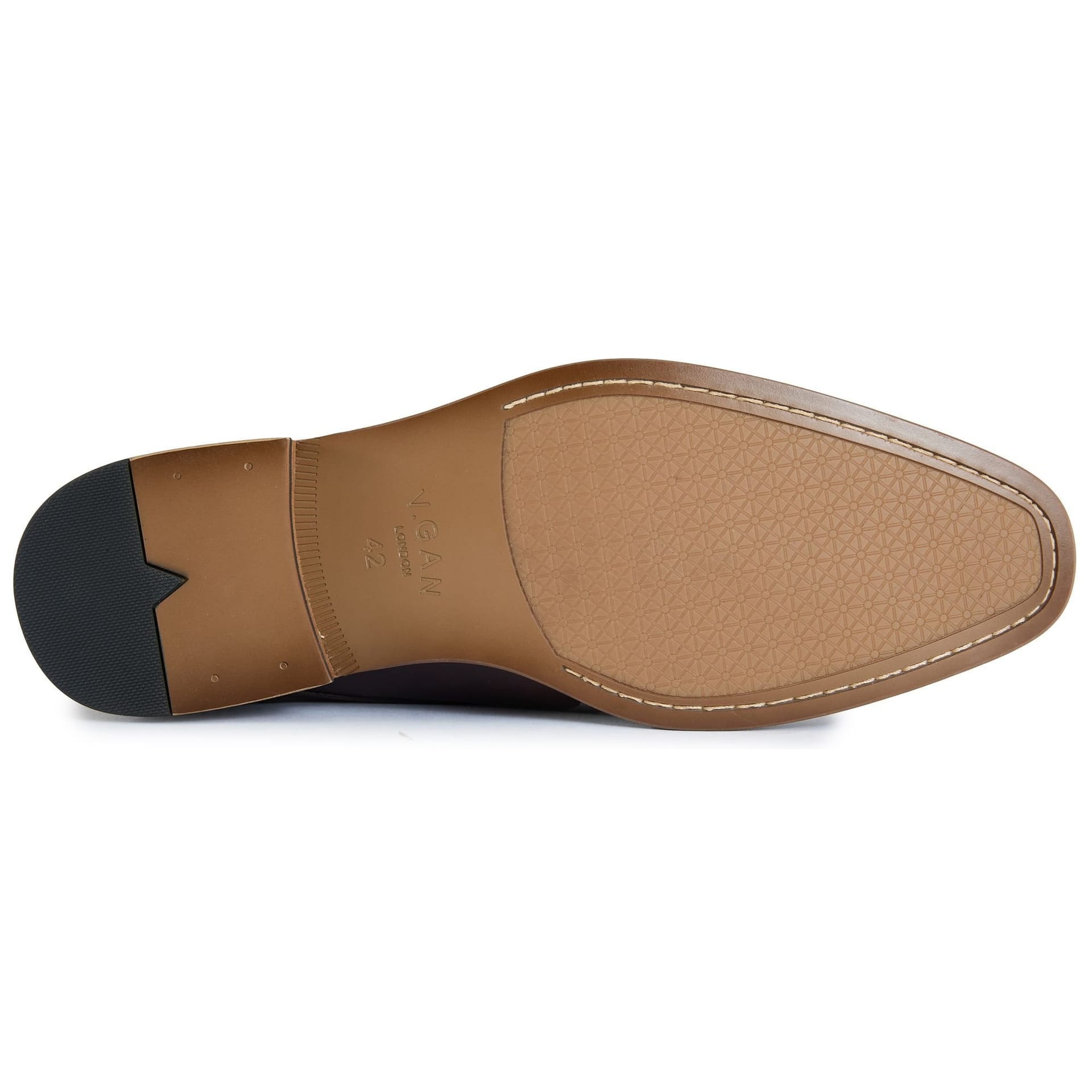 V.GAN V.GAN Men's Espresso Chukka Boots in Brown - 4