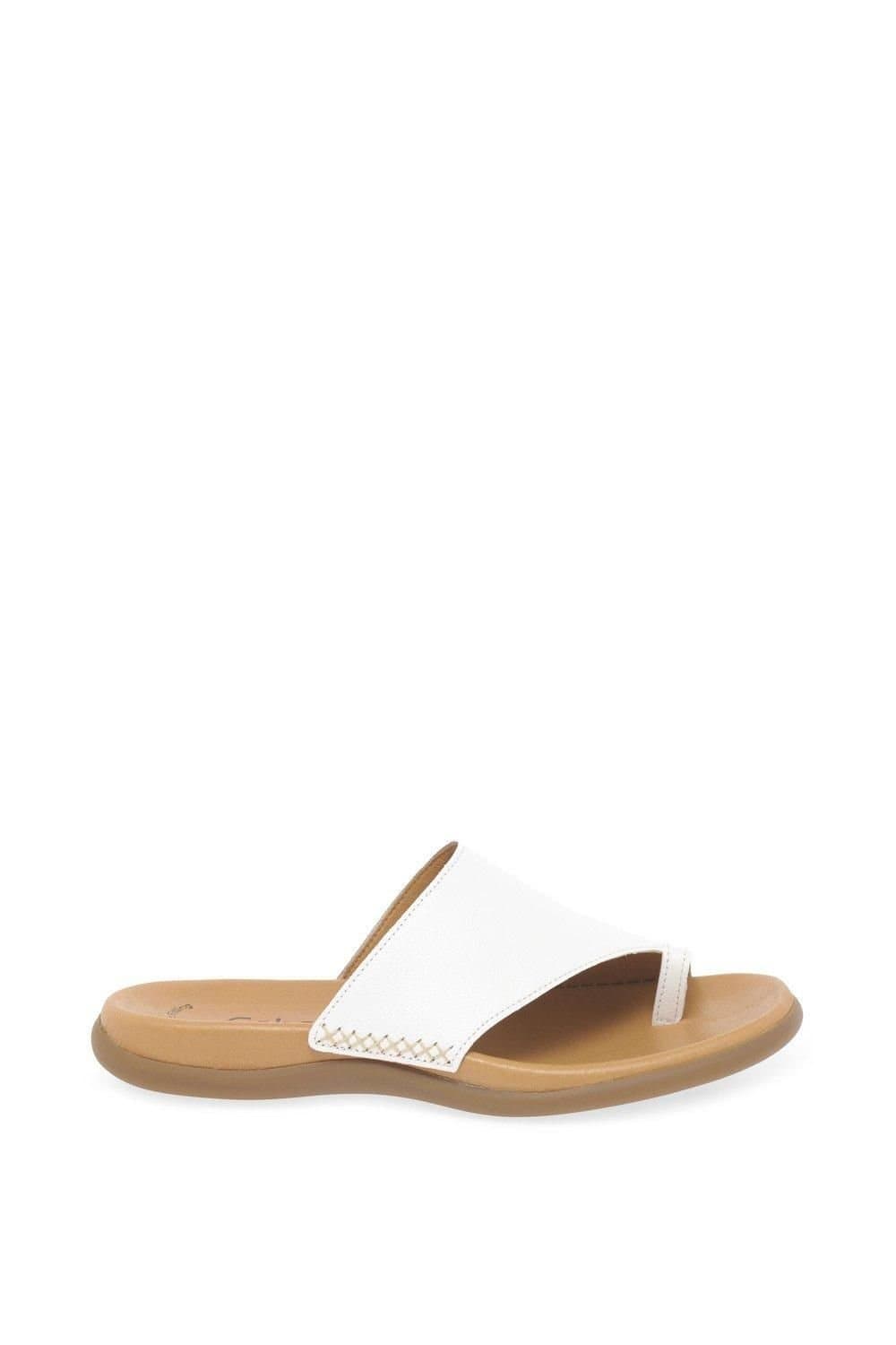 Gabor Gabor Women's 'Lanzarote' Toe Loop Mules in White