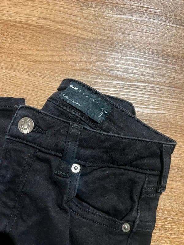 ASOS Design Black flared jeans