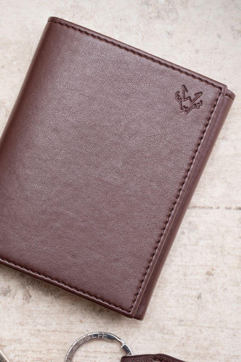 Watson & Wolfe Watson & Wolfe Men's Trifold Wallet in Brown - 4