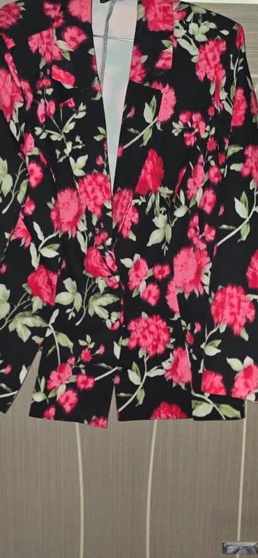 ASOS Asos luxe curve blazer in floral print size 16 new - 1