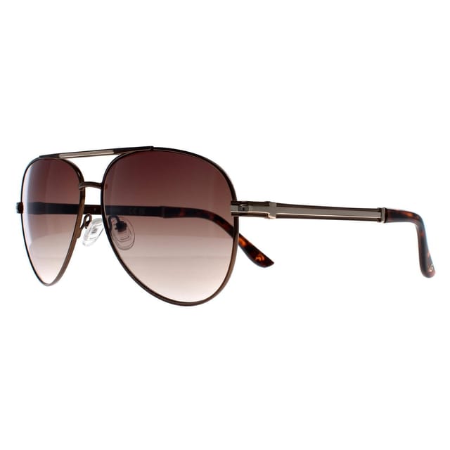 GUESS Guess Men's Aviator Brown Brown Gradient GF0173 - 2