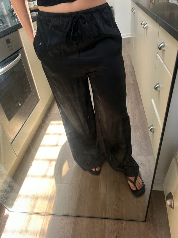 ASOS Design ASOS silk style pants