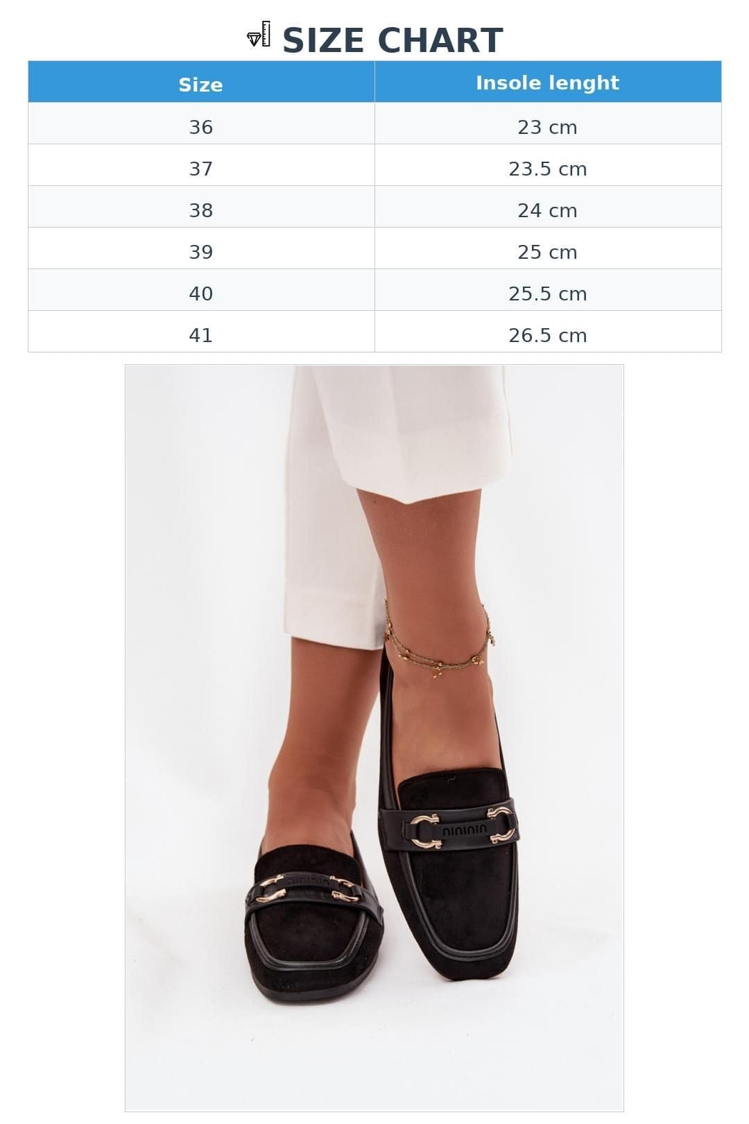 Love Lace Love Lace Women's Elegant Flat Loafers Rounded Toe Comfort Everyday Wear Slip On in Black - 4