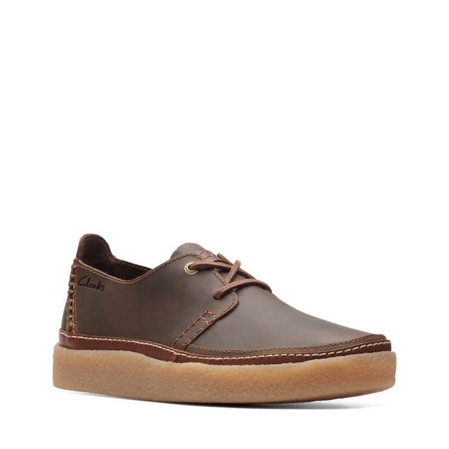 Clarks Clarks Men's Oakpark Lace Beeswax Leather Laces in Brown - 2